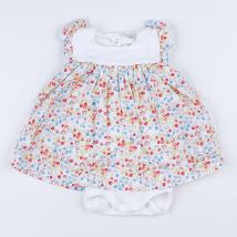 Body vetement blanc, multicolore - Petit Bateau - Blanc - fille & 3 mois - Seconde main