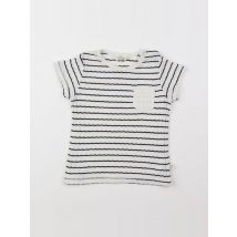 Tee-shirt blanc - My little cozmo - Blanc - fille & 12 mois - Seconde main
