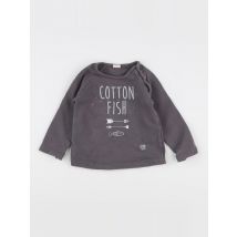 Sweat gris - Cotton Fish - Gris - fille & 12 mois - Seconde main