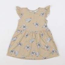 Robe marron - H&M - Marron - fille & 18 mois - Seconde main