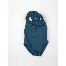 Maillot de bain bleu, vert dos croisé (neuf) - Canopea - Bleu - fille & 1/2 ans - Neuf