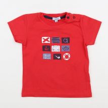 Tee-shirt rouge - Absorba - Rouge - garçon & 12 mois - Seconde main