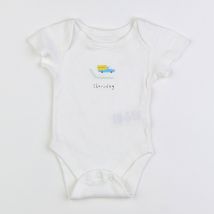Body blanc - Marks & Spencer - Blanc - garçon & 1 mois - Seconde main