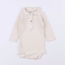 Body vetement beige - Petit Bateau - Beige - fille & 3 mois - Seconde main