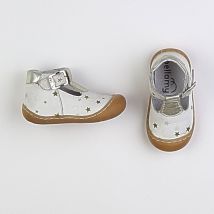 Sandales blanc - Bellamy - Blanc - fille & pointure 19 - Seconde main