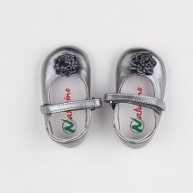 Chaussons argent - Naturino - Argent - fille & pointure 17 - Seconde main
