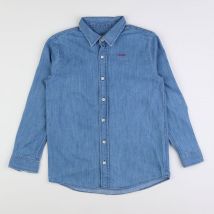 Chemise bleu, rouge - Maison Labiche - Bleu - garçon & 10 ans - Seconde main