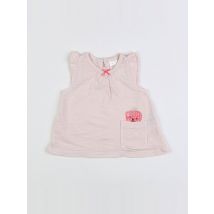 Tee-shirt rose - H&M - Rose - fille & 0/1 mois - Seconde main