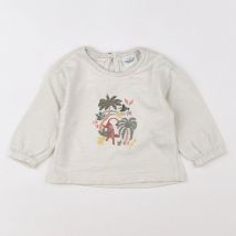 Tee-shirt beige - Tape à l'oeil - Beige - fille & 3 mois - Seconde main