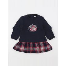 Robe bleu, rouge - Gymp - Bleu - fille & 3 mois - Seconde main