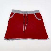 Jupe gris, rouge - Buissonnière - Gris - fille & 12 ans - Seconde main