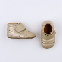 Chaussons or - Bisgaard - Or - fille & pointure 19 - Seconde main