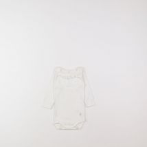 Body vetement blanc - Petit Bateau - Blanc - fille & 3 mois - Seconde main