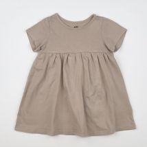 Robe marron - H&M - Marron - fille & 12/18 mois - Seconde main