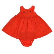Robe rouge - Catimini - Rouge - fille & 6 mois - Seconde main