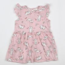 Robe rose - H&M - Rose - fille & 12 mois - Seconde main