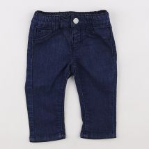 Pantalon bleu - Benetton - Bleu - fille & 3 mois - Seconde main