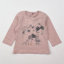 Tee-shirt rose - Catimini - Rose - fille & 9 mois - Seconde main