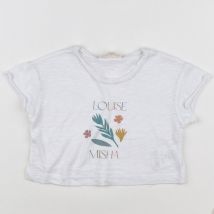 Tee-shirt blanc - Louise Misha - Blanc - fille & 6 mois - Seconde main