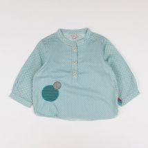 Chemise bleu - Moulin Roty - Bleu - garçon & 12 mois - Seconde main