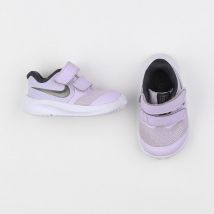 Tennis à scratch/ lacets violet - Nike - Violet - fille & pointure 18/19 - Seconde main