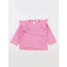 Tee-shirt rose - H&M - Rose - fille & 6/9 mois - Seconde main