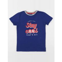 Tee-shirt bleu - Okaidi - Bleu - garçon & 8 ans - Seconde main