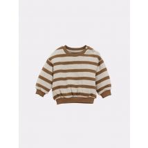 Sweat marron, beige - Play Up - Beige - garçon & 3 mois - Neuf