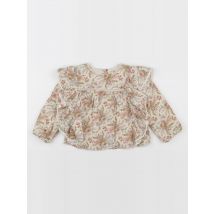 Blouse beige, rose - Louise Misha - Beige - fille & 4 ans - Seconde main