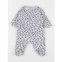 Pyjama coton bleu - Boutchou - Bleu - garçon & 1 mois - Seconde main