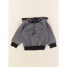 Pull gris, noir - Jacadi - Gris - garçon & 12 mois - Seconde main