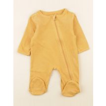 Pyjama coton jaune - Vertbaudet - Jaune - mixte & 1 mois - Seconde main