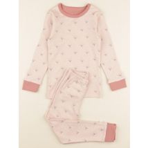 3 ans - Fresk -pyjama 2 pièces Fleurs rose - Rose - mixte & - Neuf