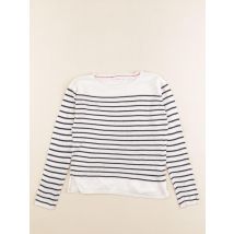 Pull blanc - Monoprix - Blanc - fille & 6 ans - Seconde main