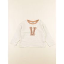 Tee-shirt blanc - Vertbaudet - Blanc - fille & 4 ans - Seconde main