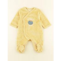 Pyjama velours jaune - La Redoute - Jaune - garçon & 1 mois - Seconde main