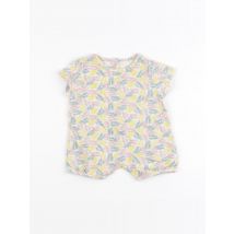 Pyjama coton multicolore - Vertbaudet - Multicolore - fille & 1 mois - Seconde main