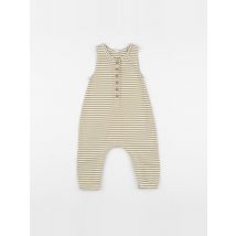 Combinaison beige, jaune - Quincy Mae - Beige - garçon & 3/6 mois - Seconde main