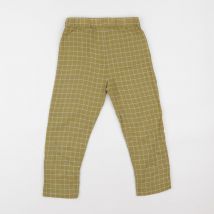 Pantalon vert, blanc - Lililotte - Blanc - fille & 10 ans - Seconde main