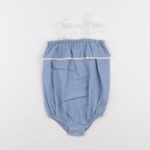 Combinaison bleu - Tocoto vintage - Bleu - fille & 6 mois - Neuf