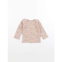 Tee-shirt rose - Quincy Mae - Rose - fille & 3/6 mois - Seconde main