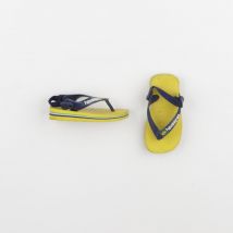 Tongs jaune - Havaianas - Jaune - mixte & pointure 19 - Seconde main