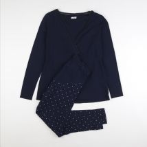 Pyjama grossesse coton bleu - Vertbaudet - Bleu - femme & 38 à 40 - Seconde main