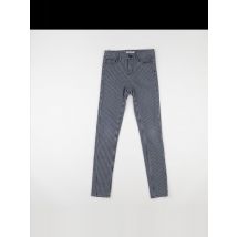 Pantalon bleu, blanc - Monoprix - Blanc - garçon & 10 ans - Seconde main