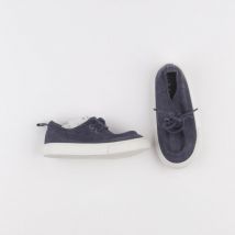 Tennis à scratch/ lacets bleu - Zara - Bleu - garçon & pointure 26 - Neuf