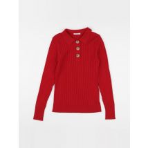 Pull rouge - Monoprix - Rouge - fille & 12 ans - Seconde main