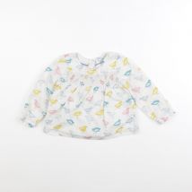 Blouse blanc - Baby Boden - Blanc - fille & 6/12 mois - Seconde main