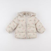 Doudoune beige - H&M - Beige - fille & 3/6 mois - Seconde main