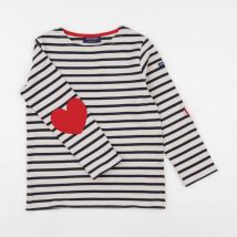 Tee-shirt bleu - Saint James - Bleu - fille & 10 ans - Seconde main