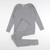 Pyjama grossesse coton gris - H&M - Gris - femme & m - Seconde main
